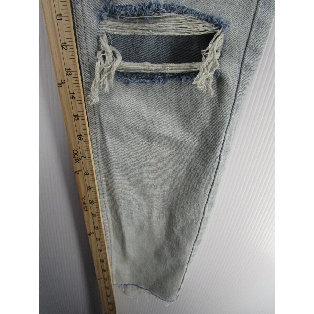White Fox Boutique Jeans XS Mom High Rise Ripped Boyfriend - Picture 5 of 10